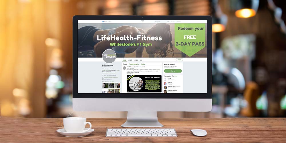 life health fitness twitter cover